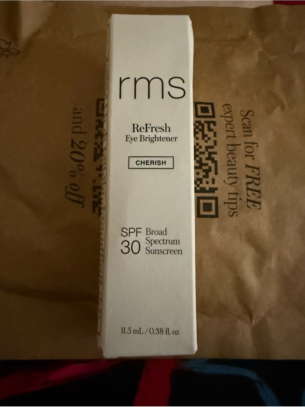 ReFresh Eye Brightener SPF 30 - Cherish (White) by REM